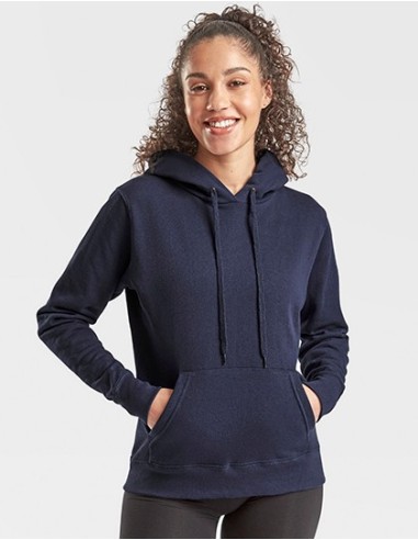 F-62-038-0--Ladies Classic Hooded Sweat